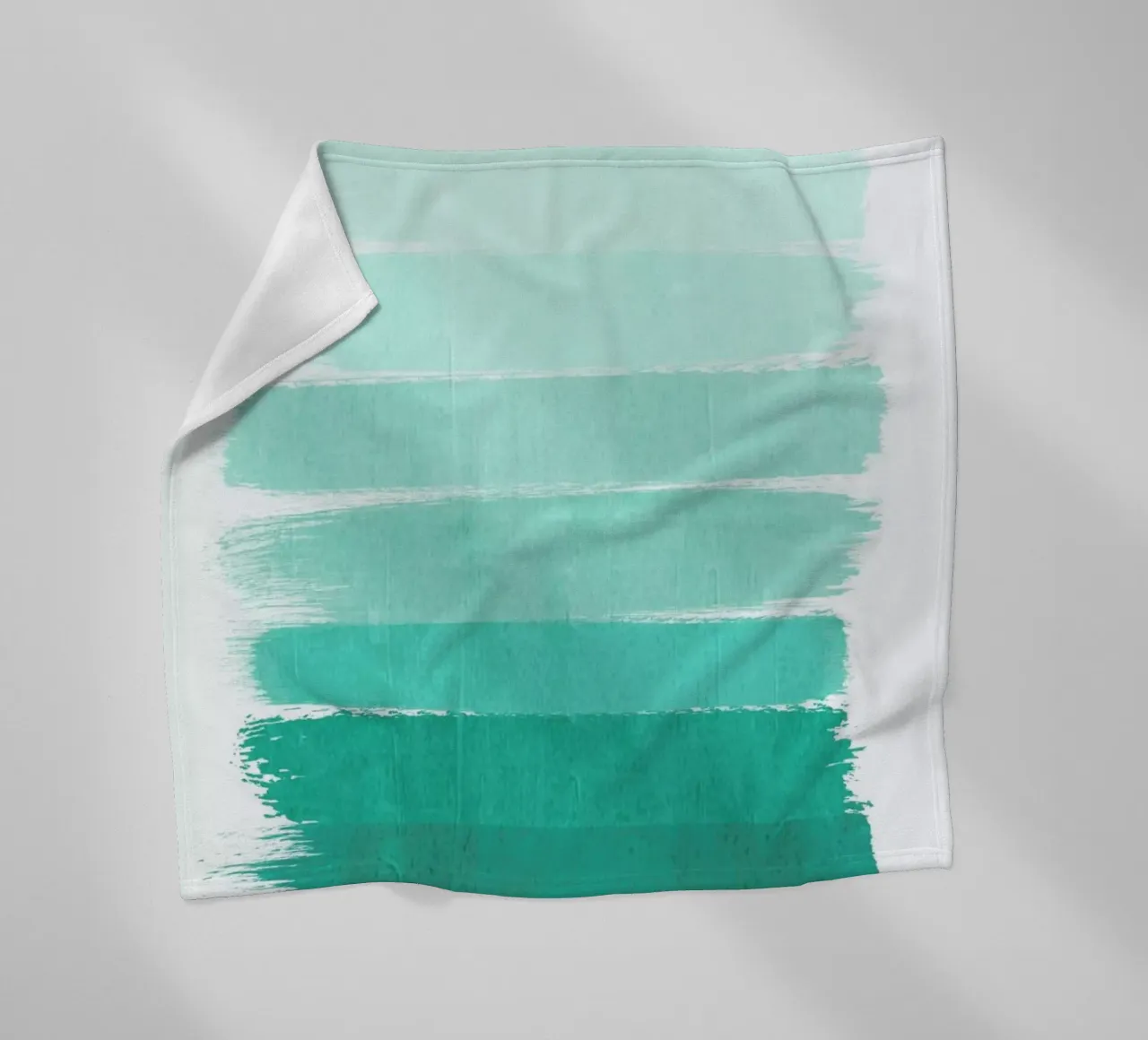 Ombre Ocean coperta in pile da Charlotte Winter