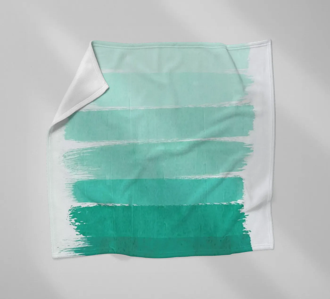 Ombre Ocean Fleecedecke von Charlotte Winter