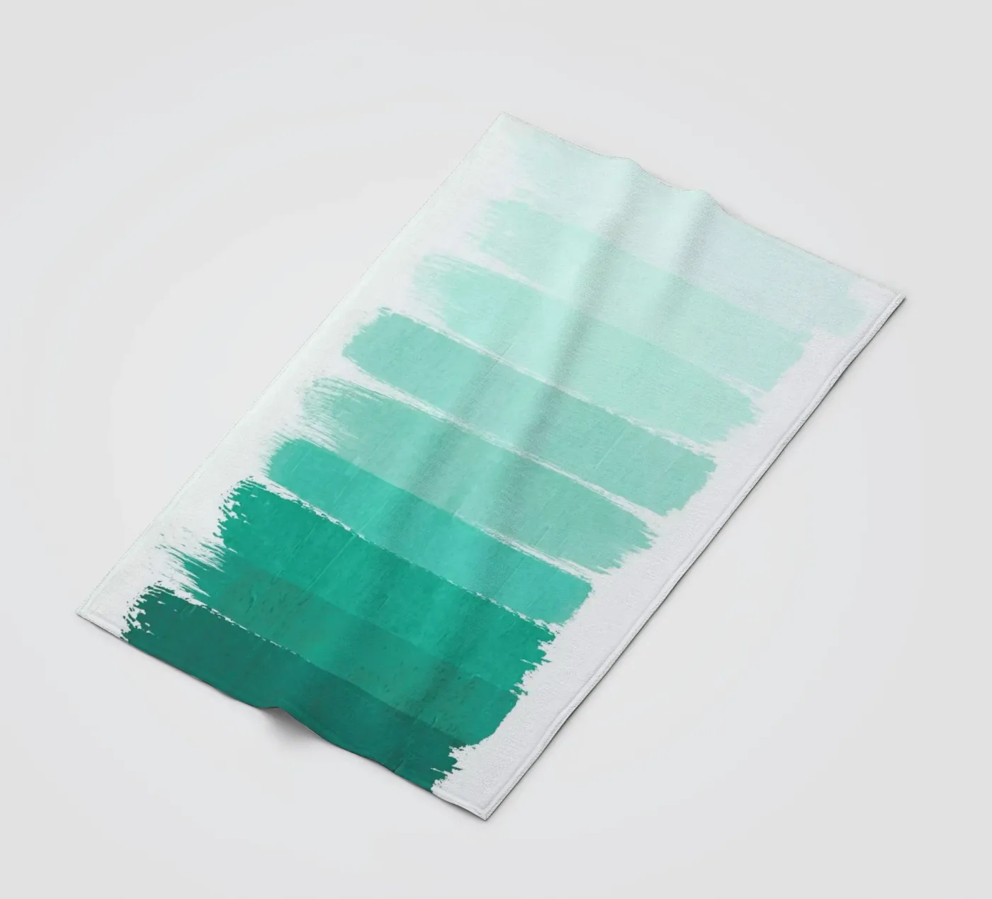 Ombre Ocean Fleecedecke von Charlotte Winter