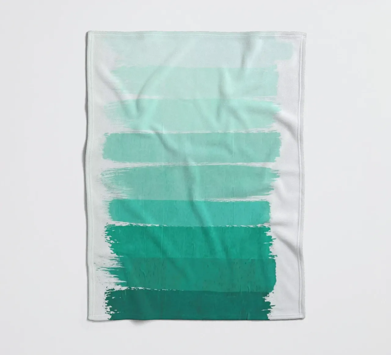 Ombre Ocean coperta in pile da Charlotte Winter
