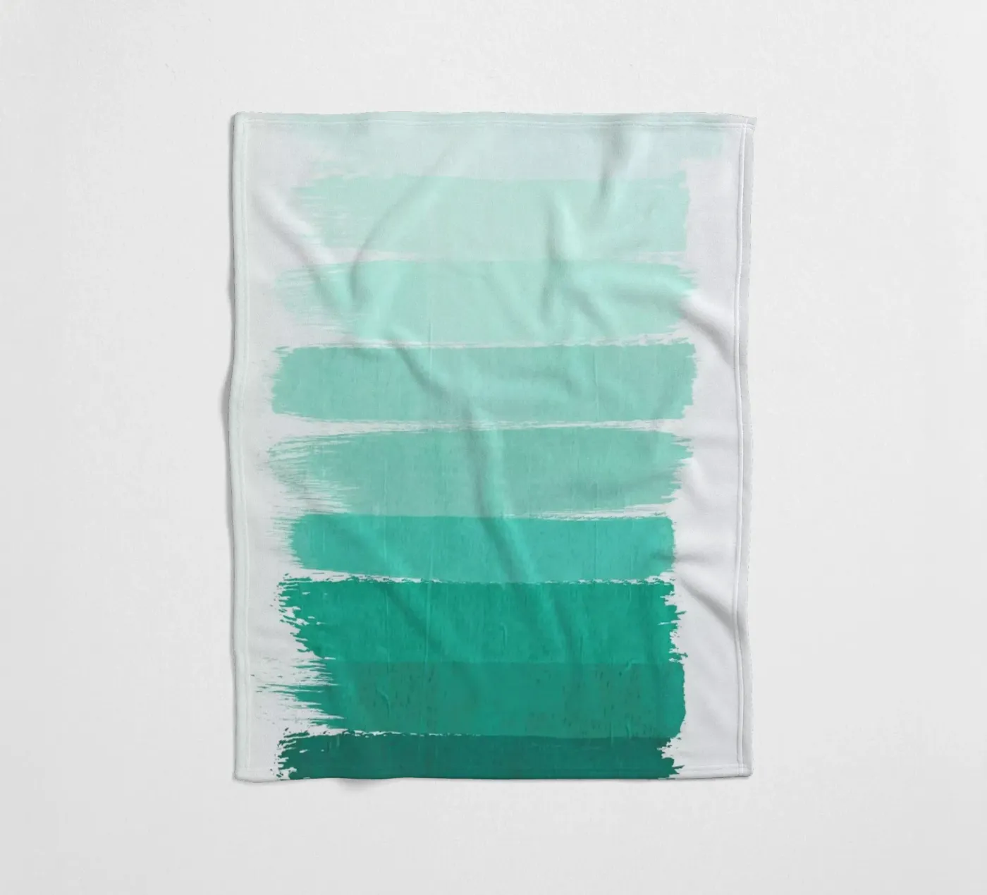 Ombre Ocean Fleecedecke von Charlotte Winter