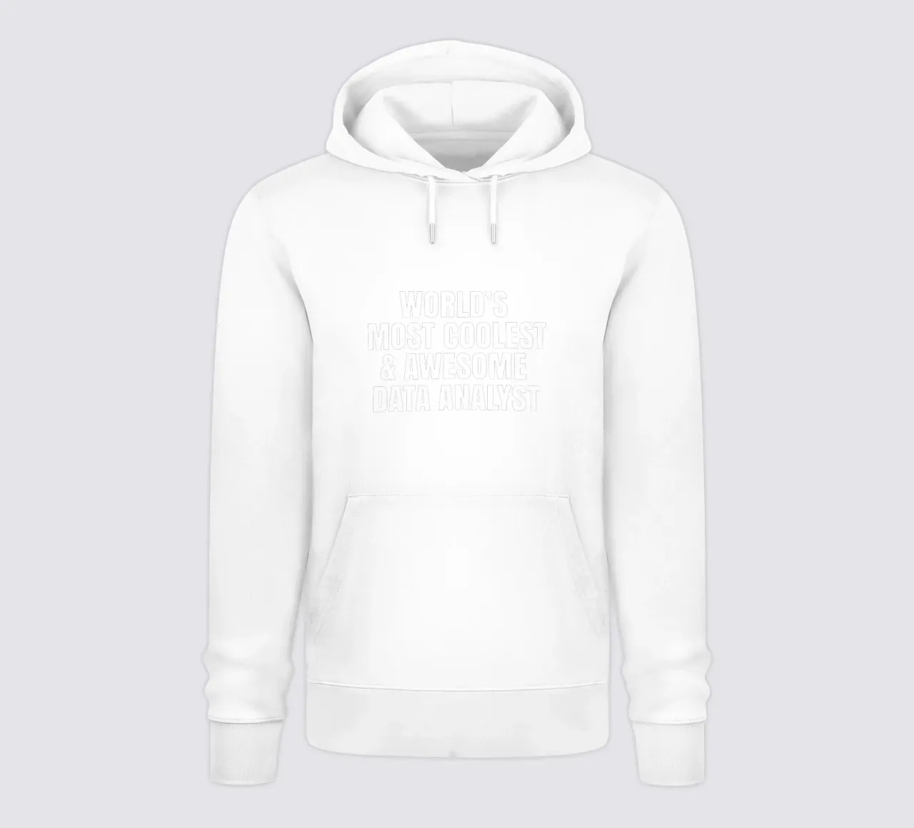World's most coolest and awesome data analyst hoodie van happieeagle