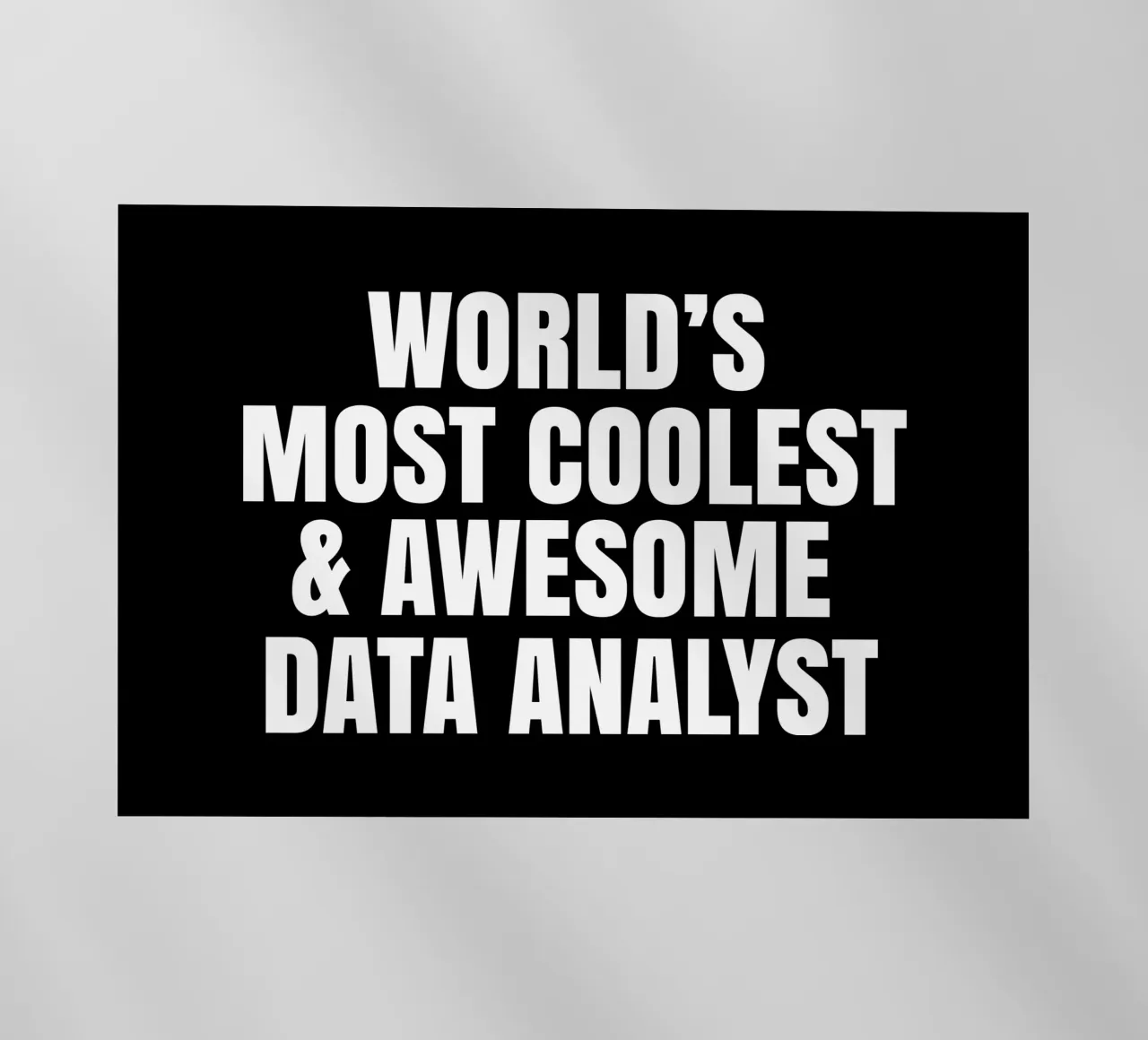 World's most coolest and awesome data analyst pellicola backlit da happieeagle