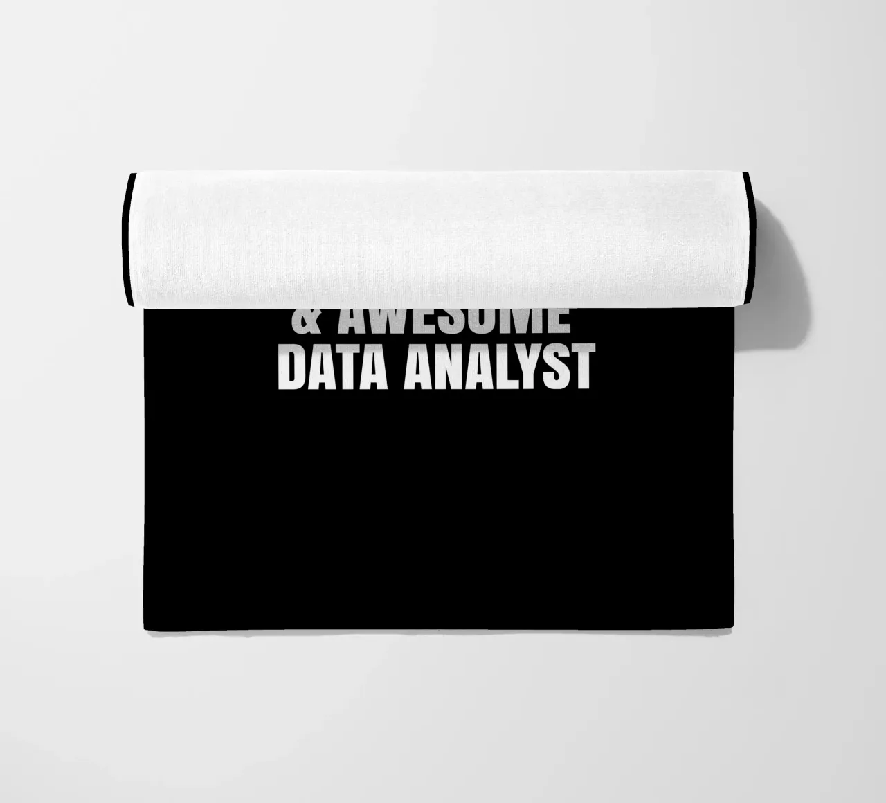World's most coolest and awesome data analyst strandhanddoek van happieeagle