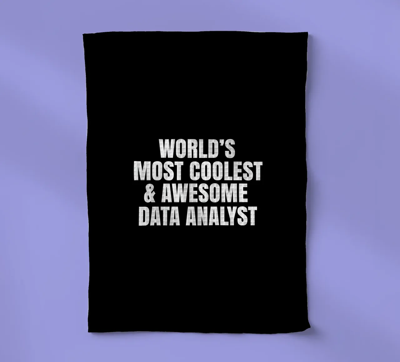 World's most coolest and awesome data analyst canovaccio da cucina da happieeagle