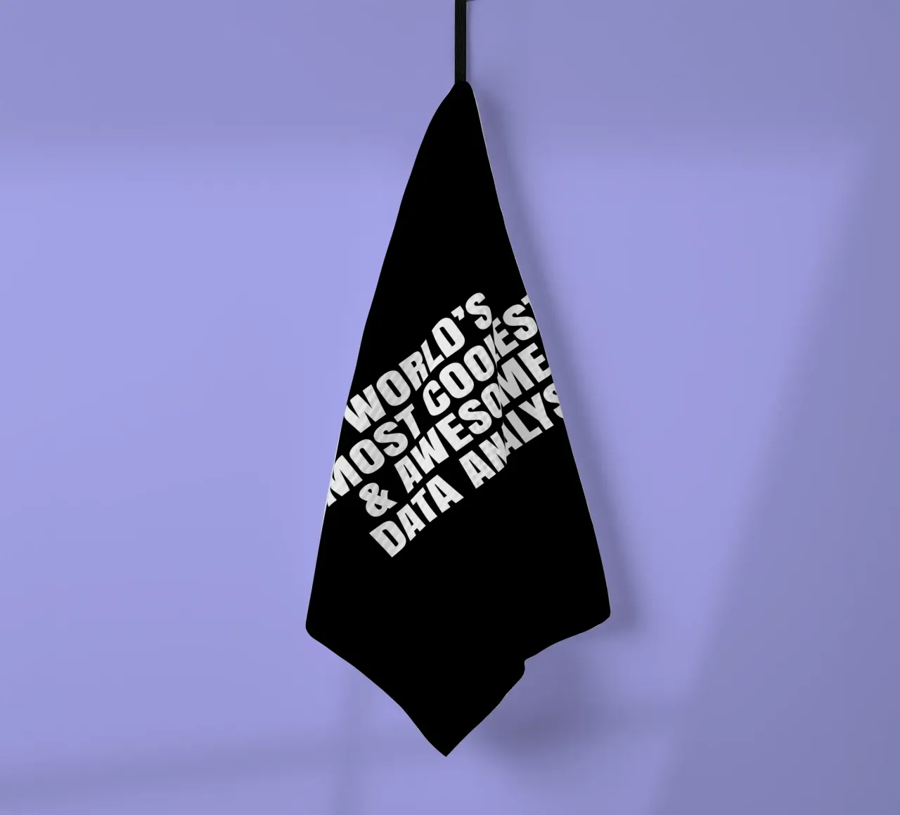 World's most coolest and awesome data analyst canovaccio da cucina da happieeagle