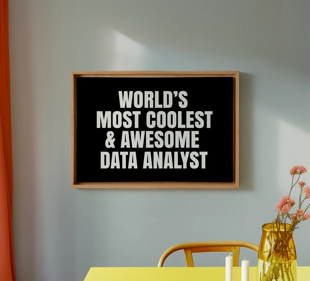 World's most coolest and awesome data analyst canvas van happieeagle