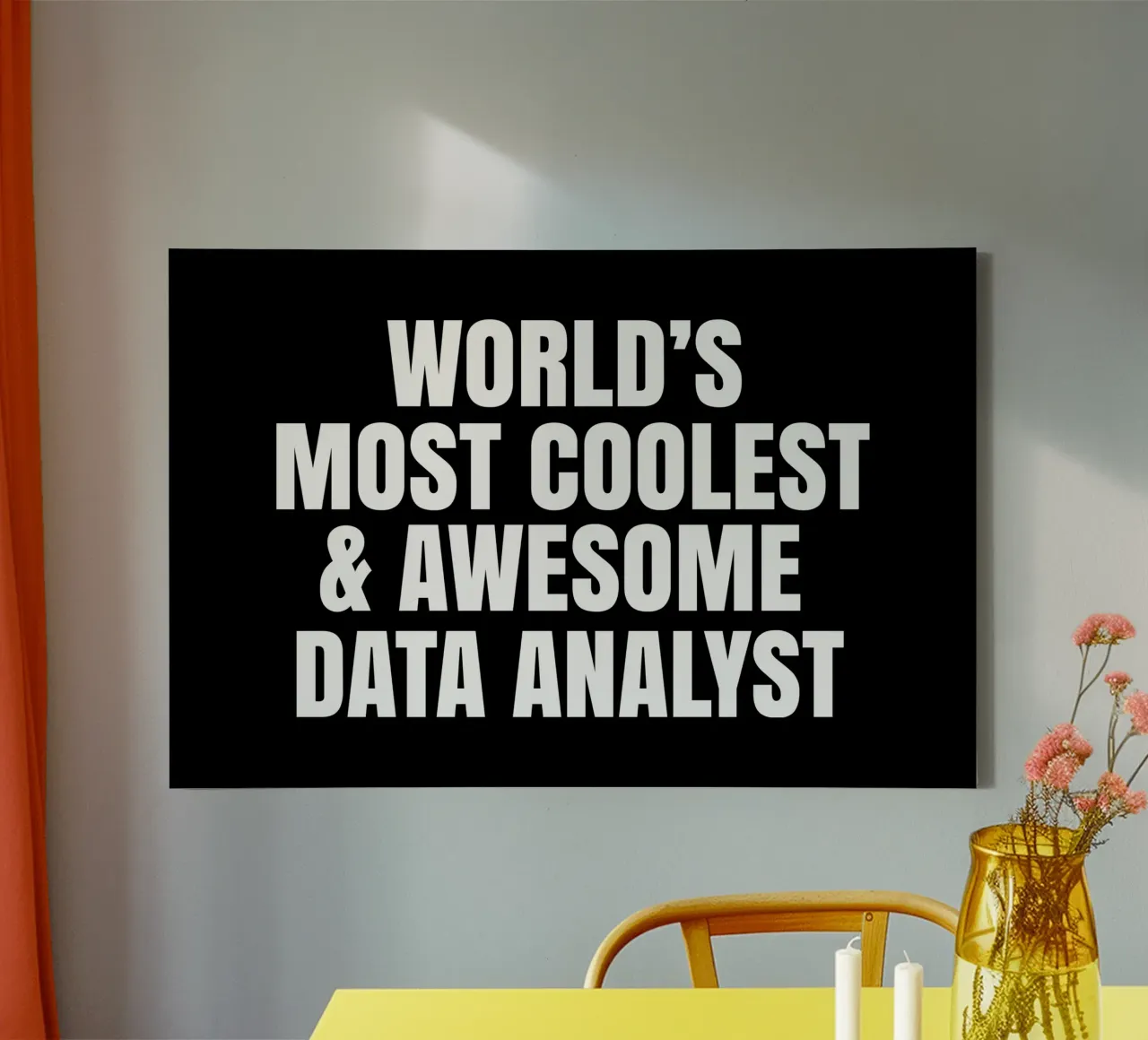 World's most coolest and awesome data analyst canvas van happieeagle