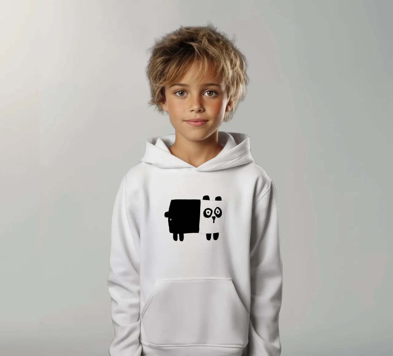 Panda kids hoodie by aucontraire