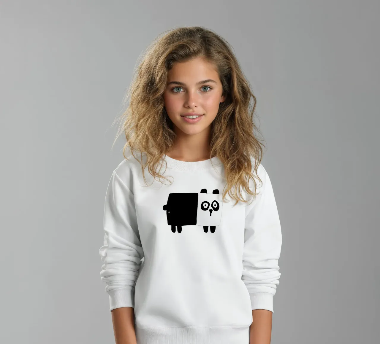 Panda felpa bambino da aucontraire