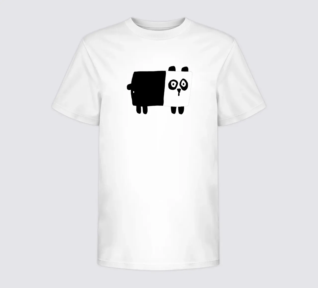 Panda kids t-shirt by aucontraire