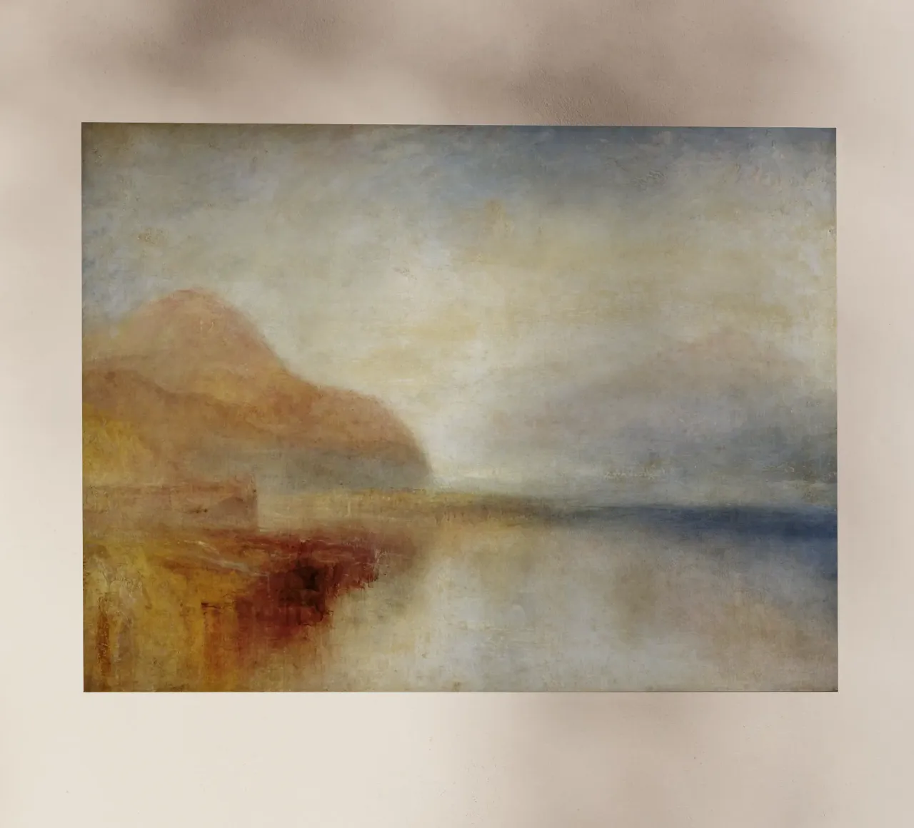 William Turner - Monte Rosa pellicola backlit da ARTOTHEK