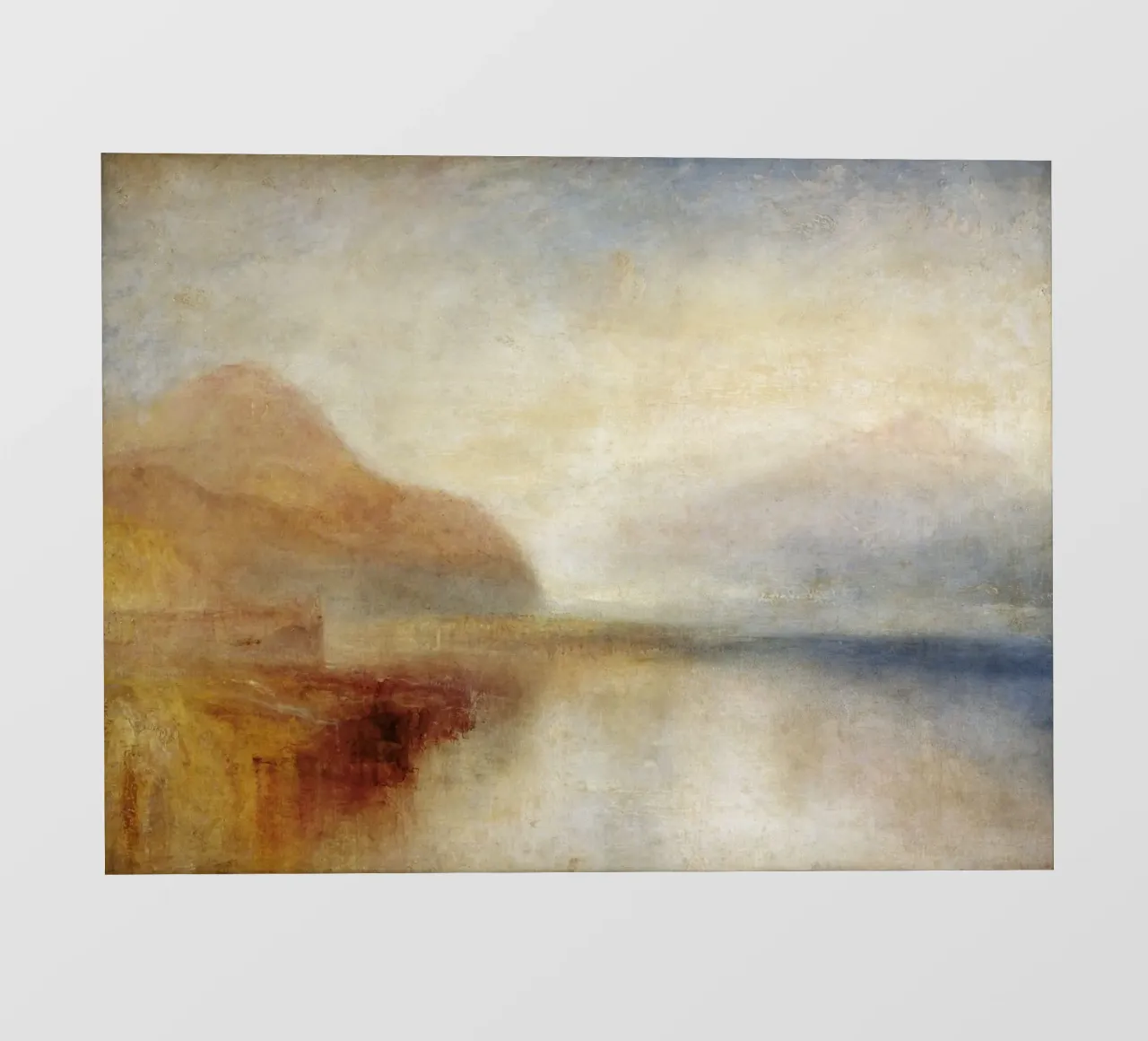 William Turner - Monte Rosa telo in pvc da ARTOTHEK