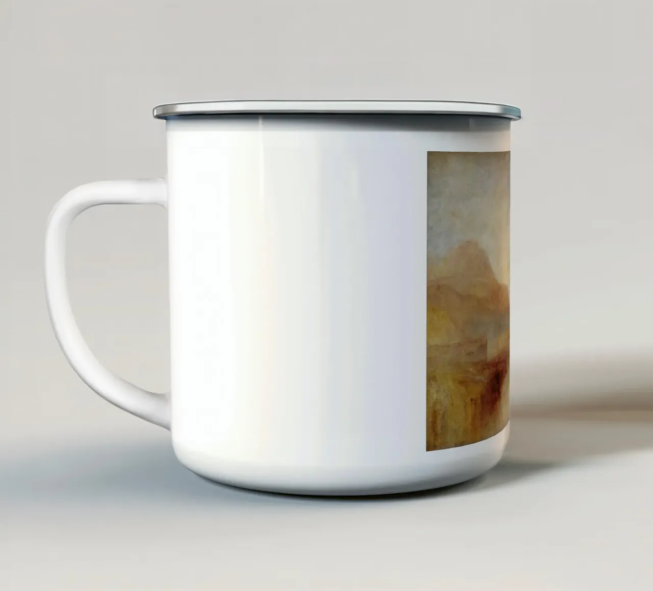 William Turner - Monte Rosa tazza in smalto da ARTOTHEK