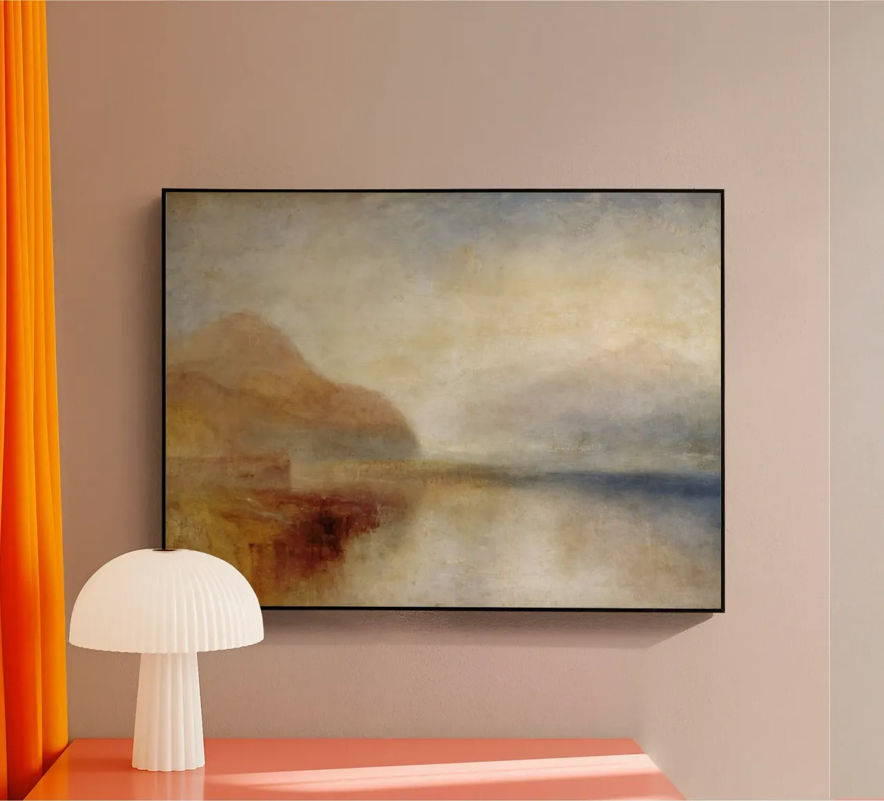 William Turner - Monte Rosa plexiglass da ARTOTHEK