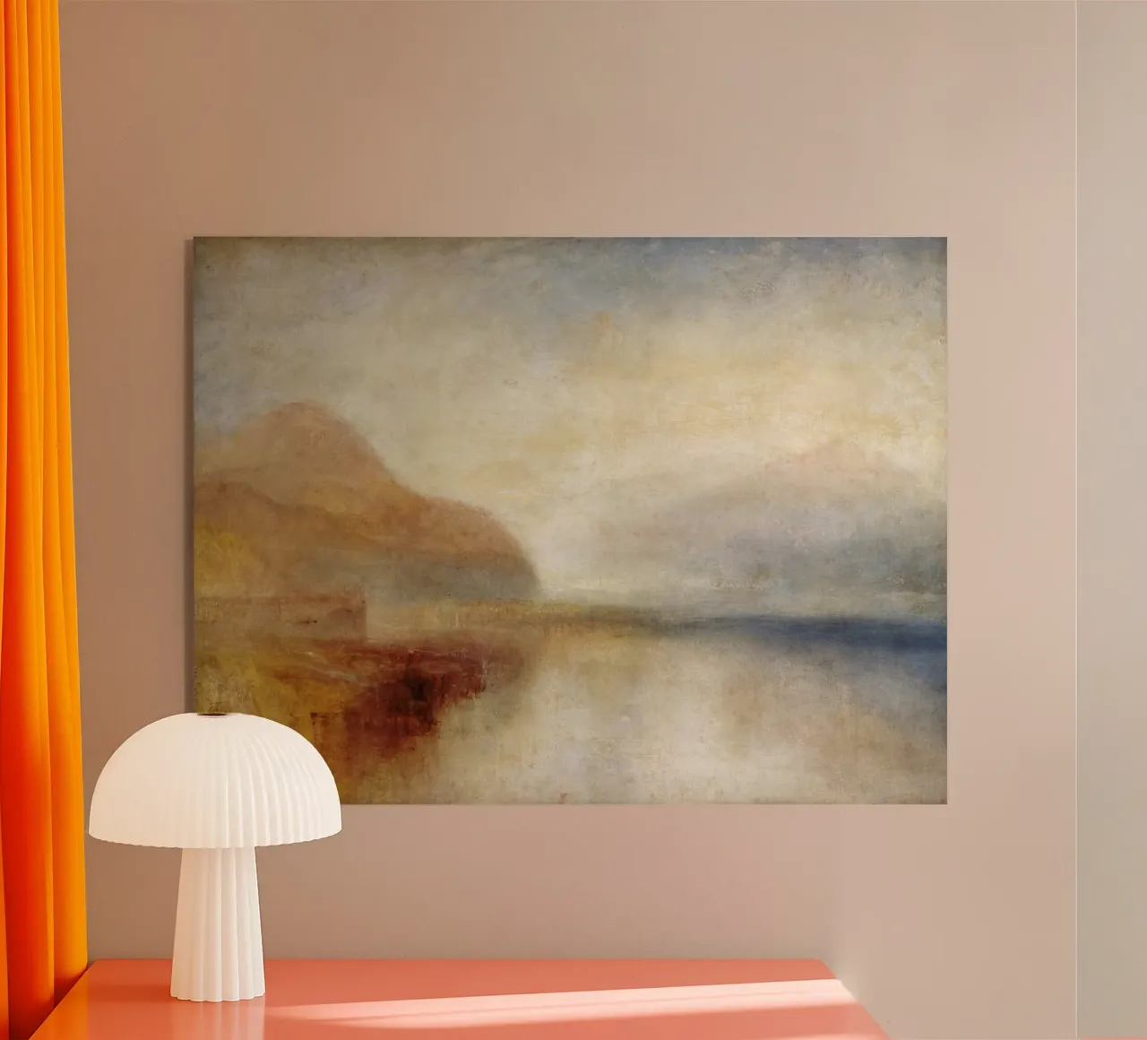 William Turner - Monte Rosa plexiglass da ARTOTHEK