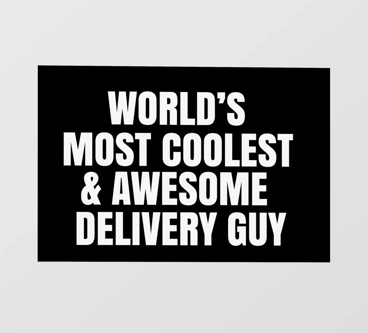 World's most coolest and awesome delivery guy pellicola backlit da happieeagle