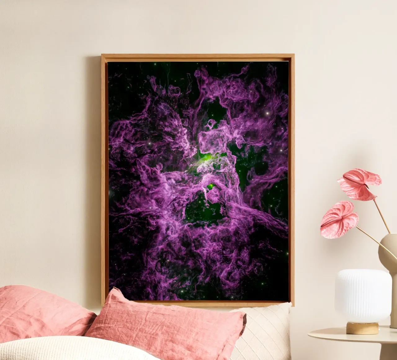 Starwisp tela con Cornice a cassetta da Stellar Dream Art