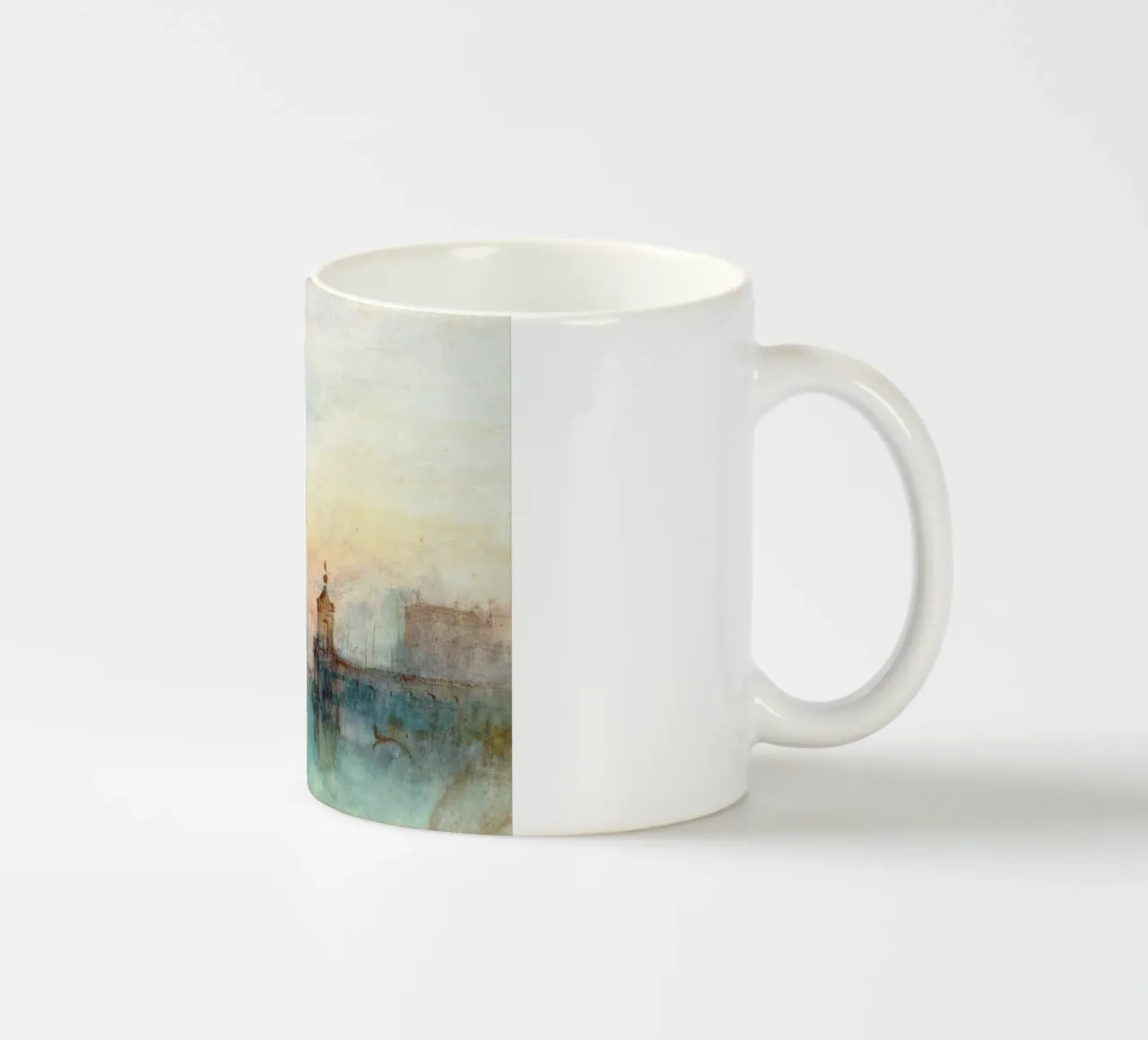 William Turner - Venice with a first crescent moon ceramic mug by ARTOTHEK