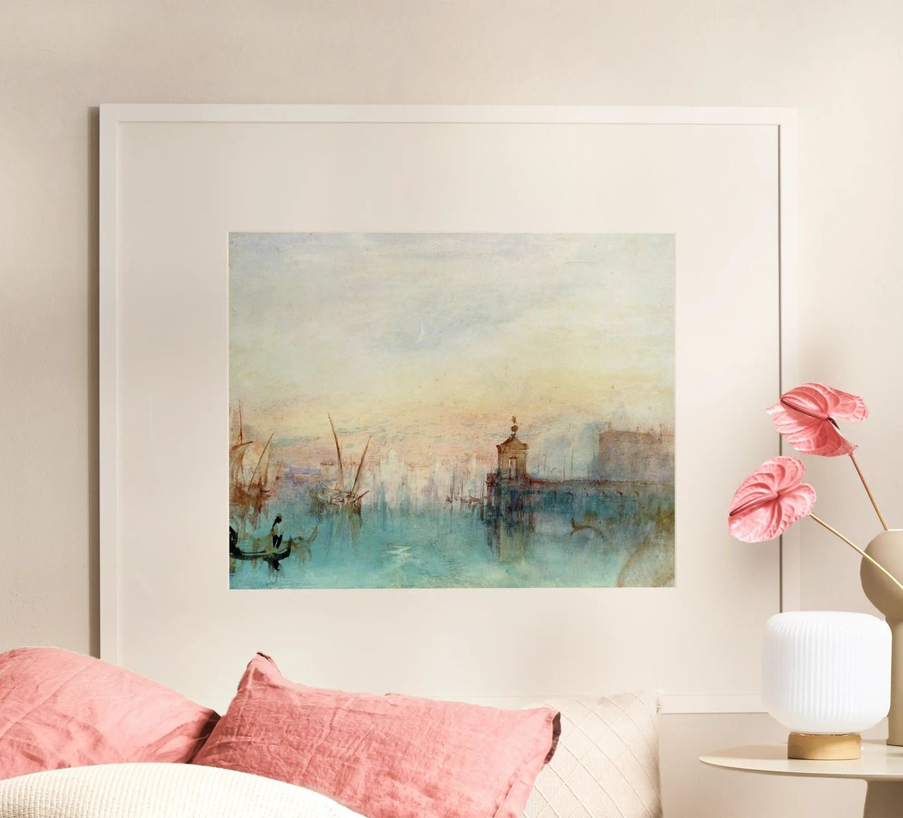 William Turner - Venezia con la prima luna crescente poster da ARTOTHEK