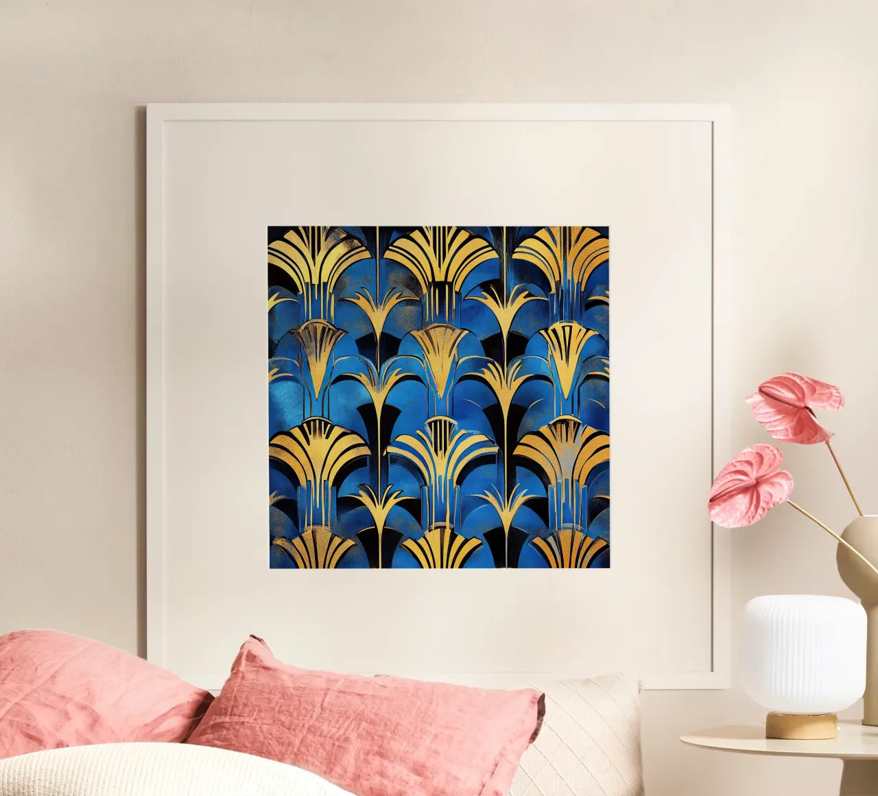 Art déco poster da Nikis Art Studio