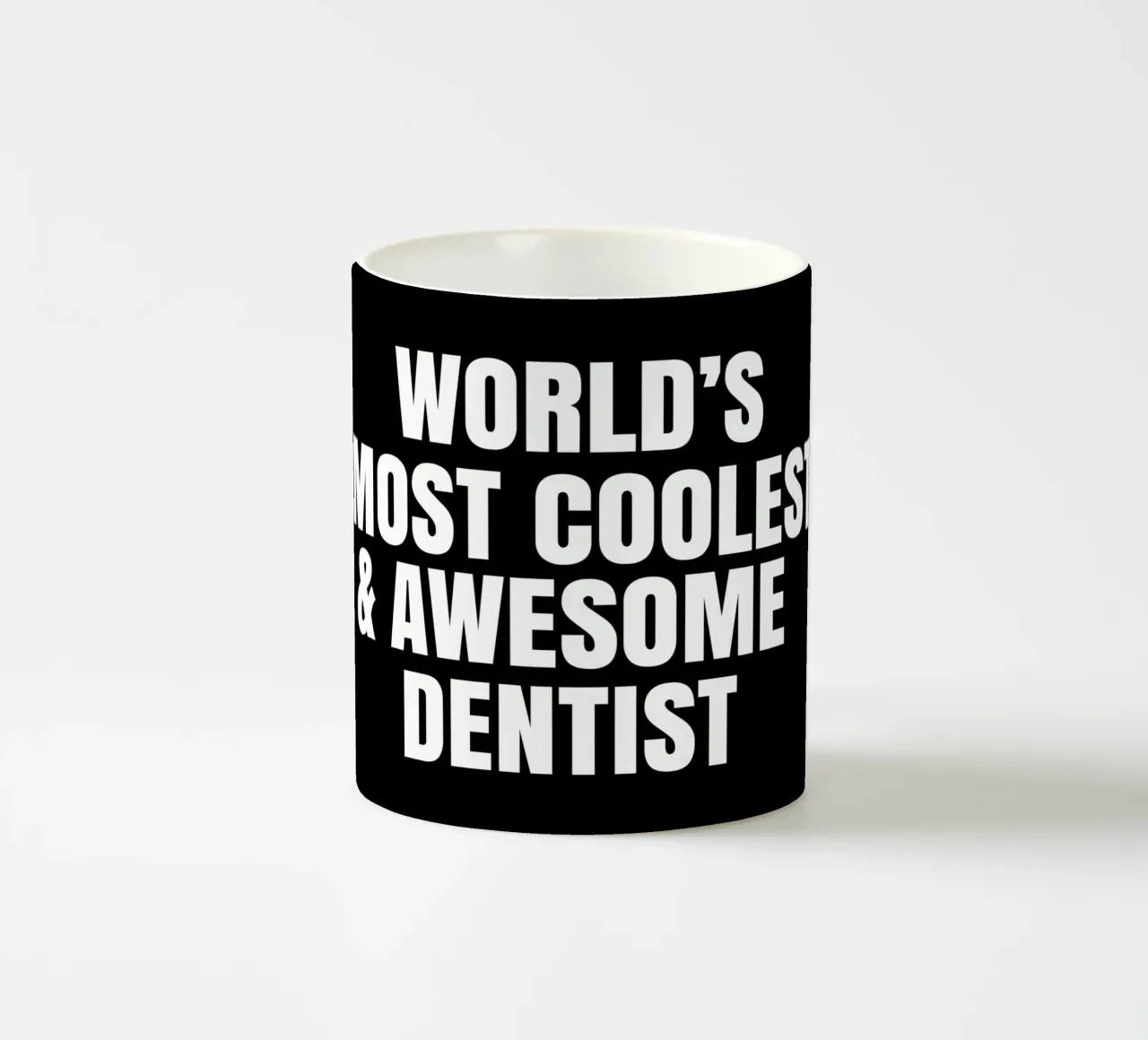 World's most coolest and awesome dentist tazza in ceramica da happieeagle