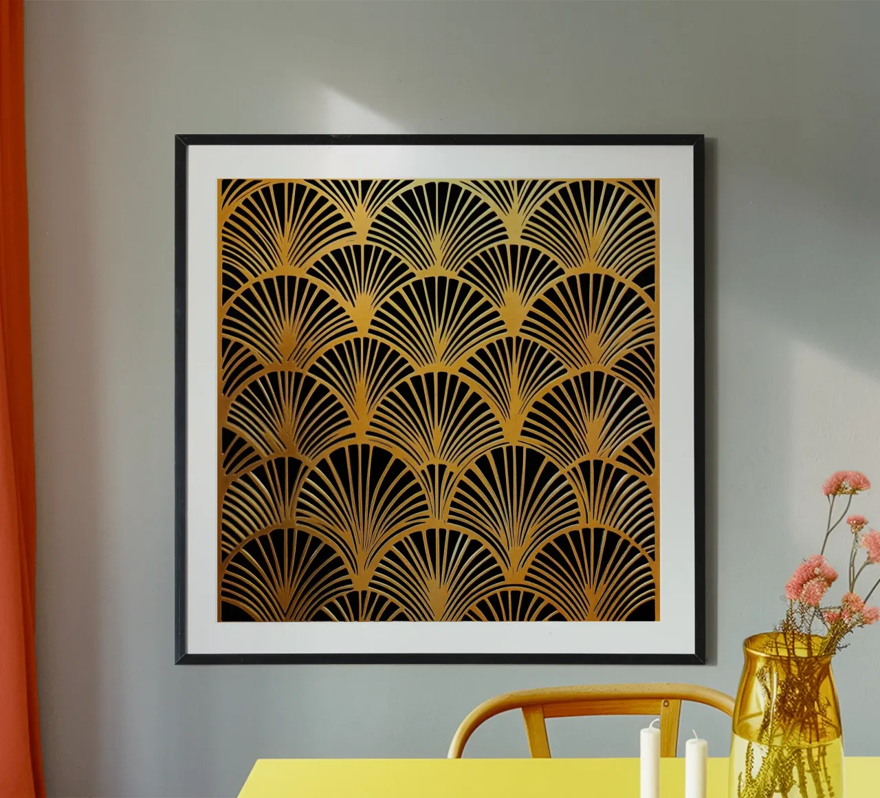 Art déco poster da Nikis Art Studio