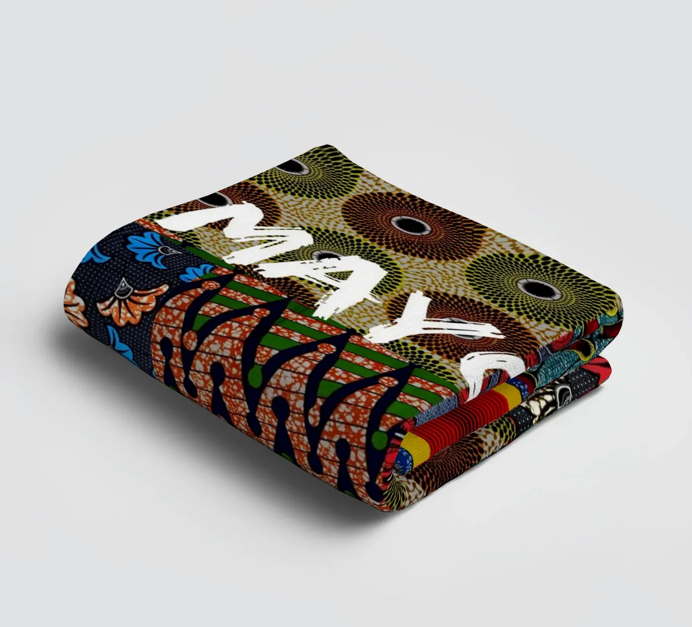 Mayotte towel by Mathudace Créas