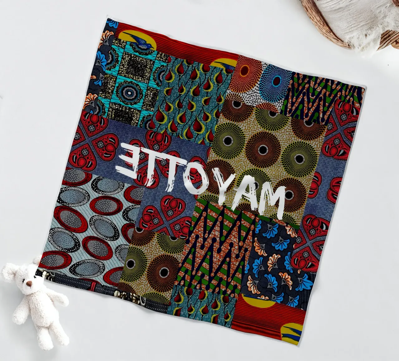 Mayotte Fleecedecke von Mathudace Créas