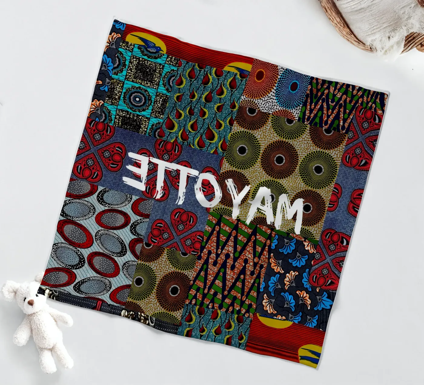 Mayotte fleecedeken van Mathudace Créas