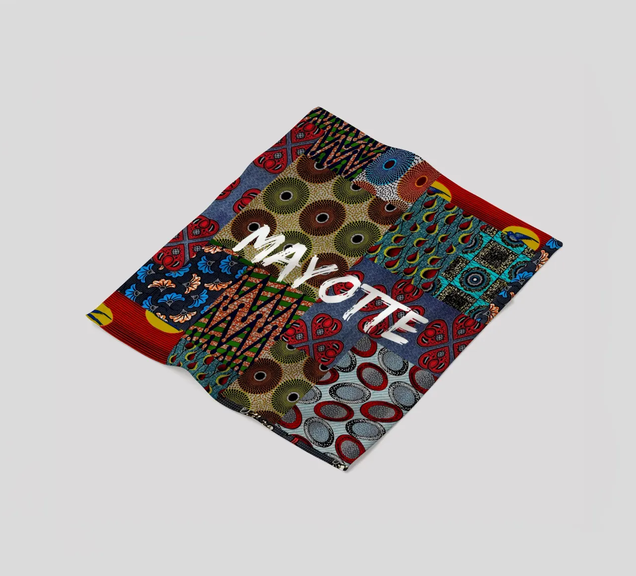 Mayotte Fleecedecke von Mathudace Créas