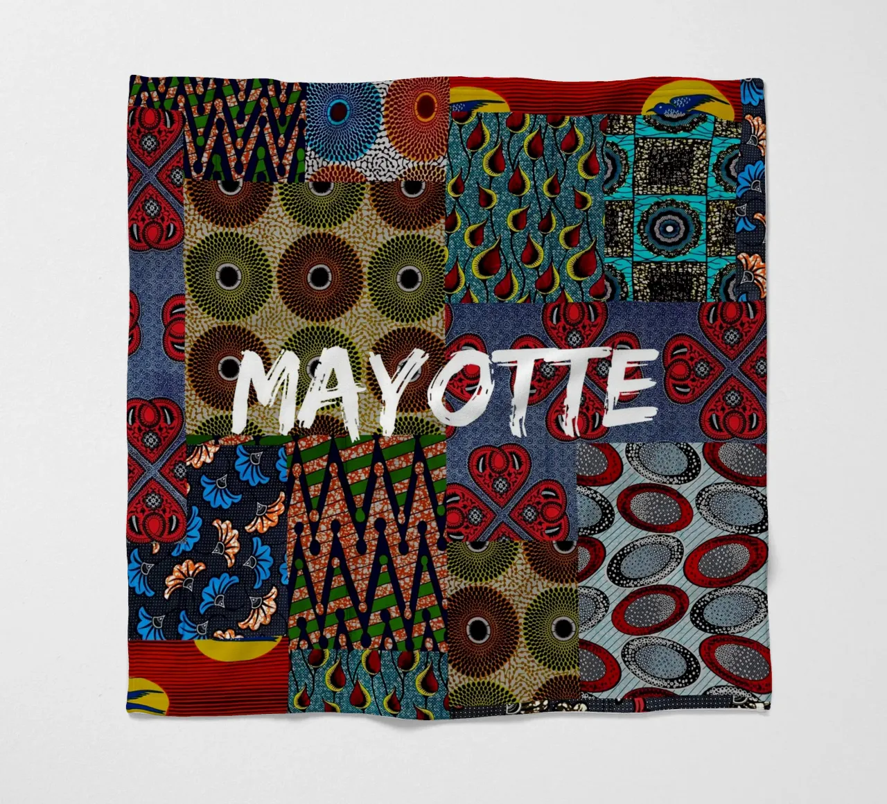 Mayotte Fleecedecke von Mathudace Créas