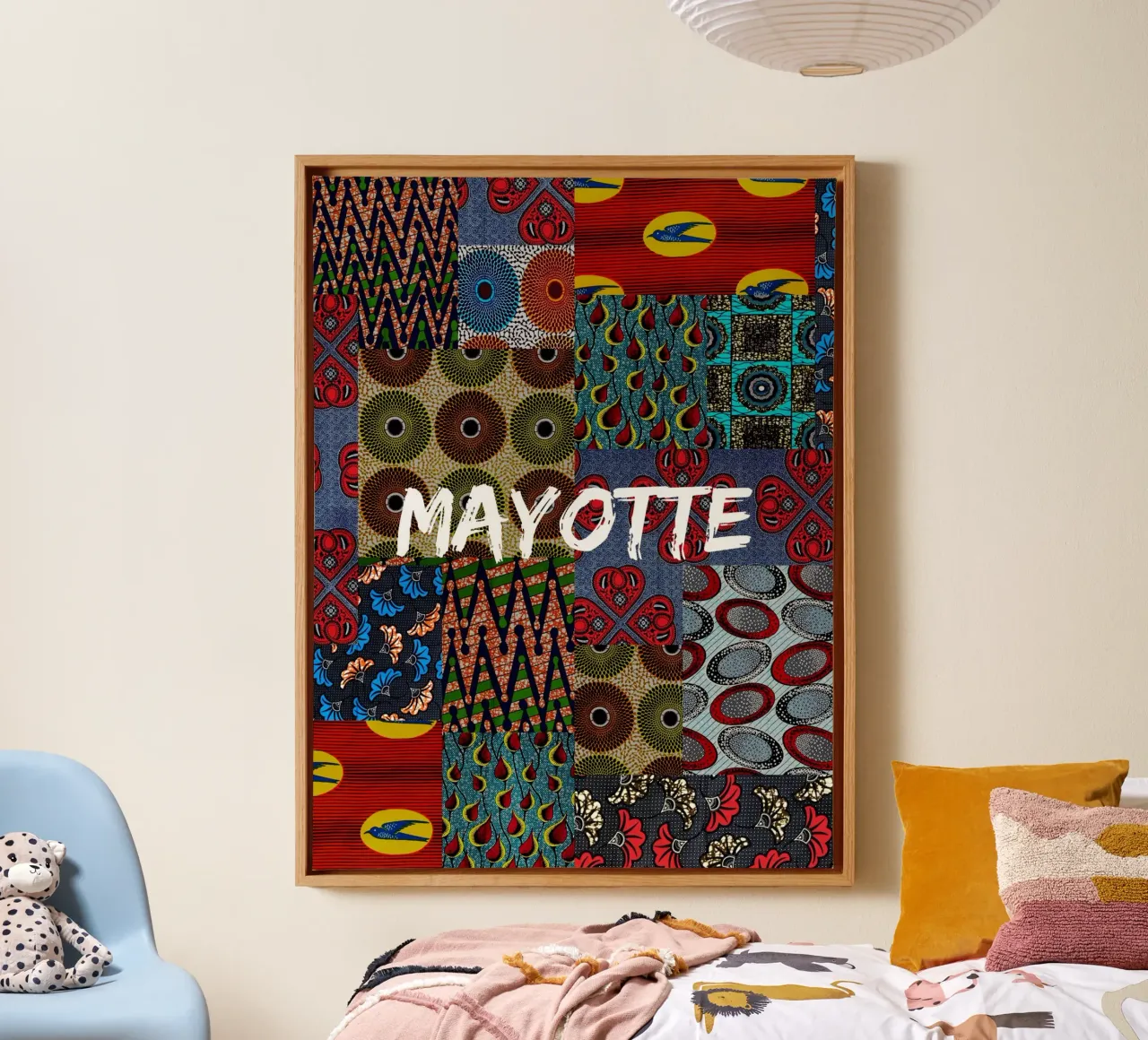 Mayotte tela da Mathudace Créas