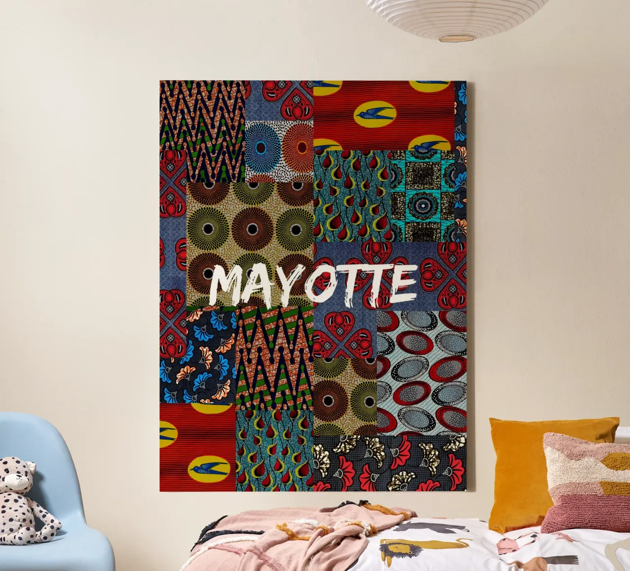 Mayotte tela da Mathudace Créas