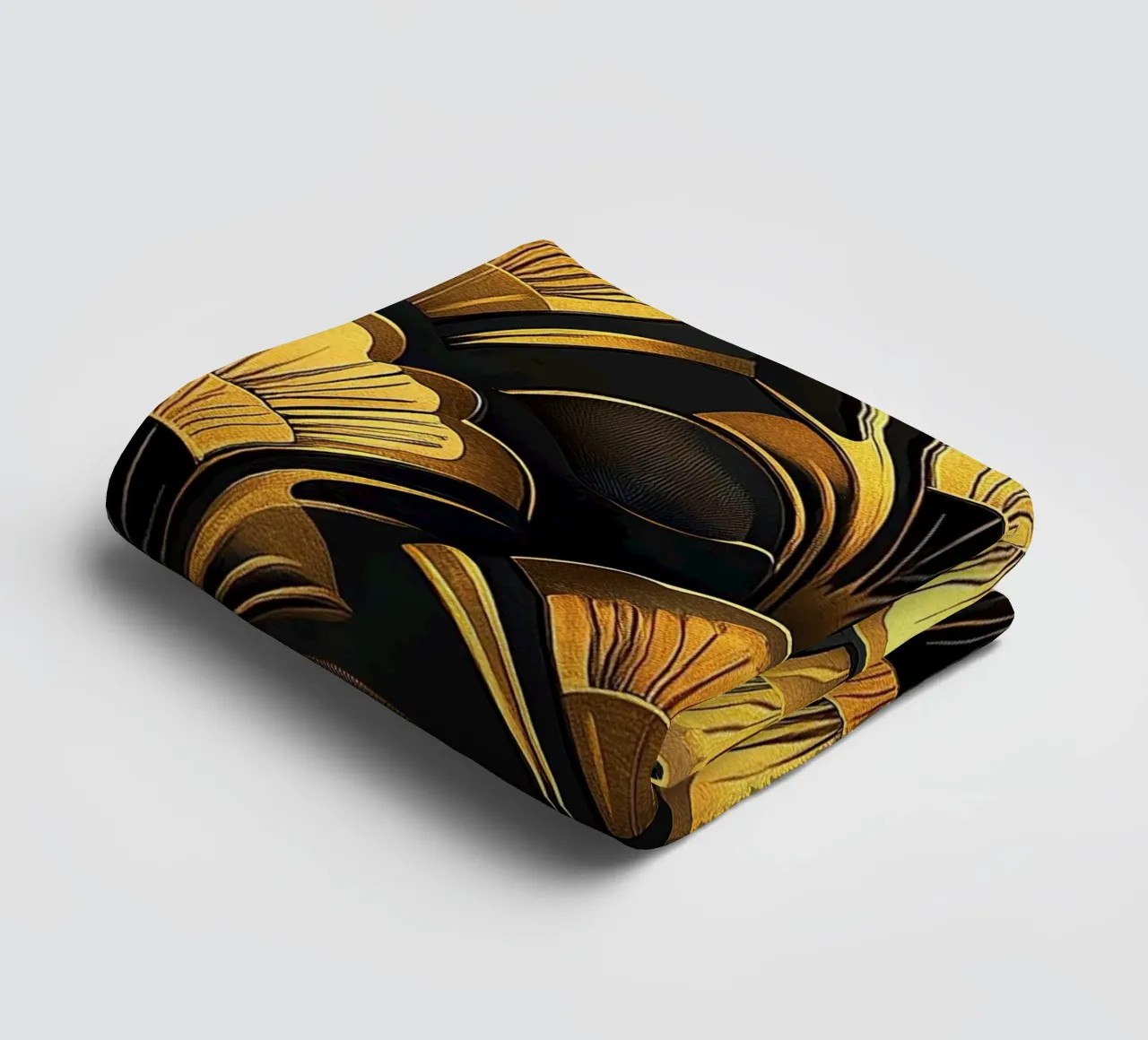 Art déco "Skyline Luxe" towel by Nikis Art Studio