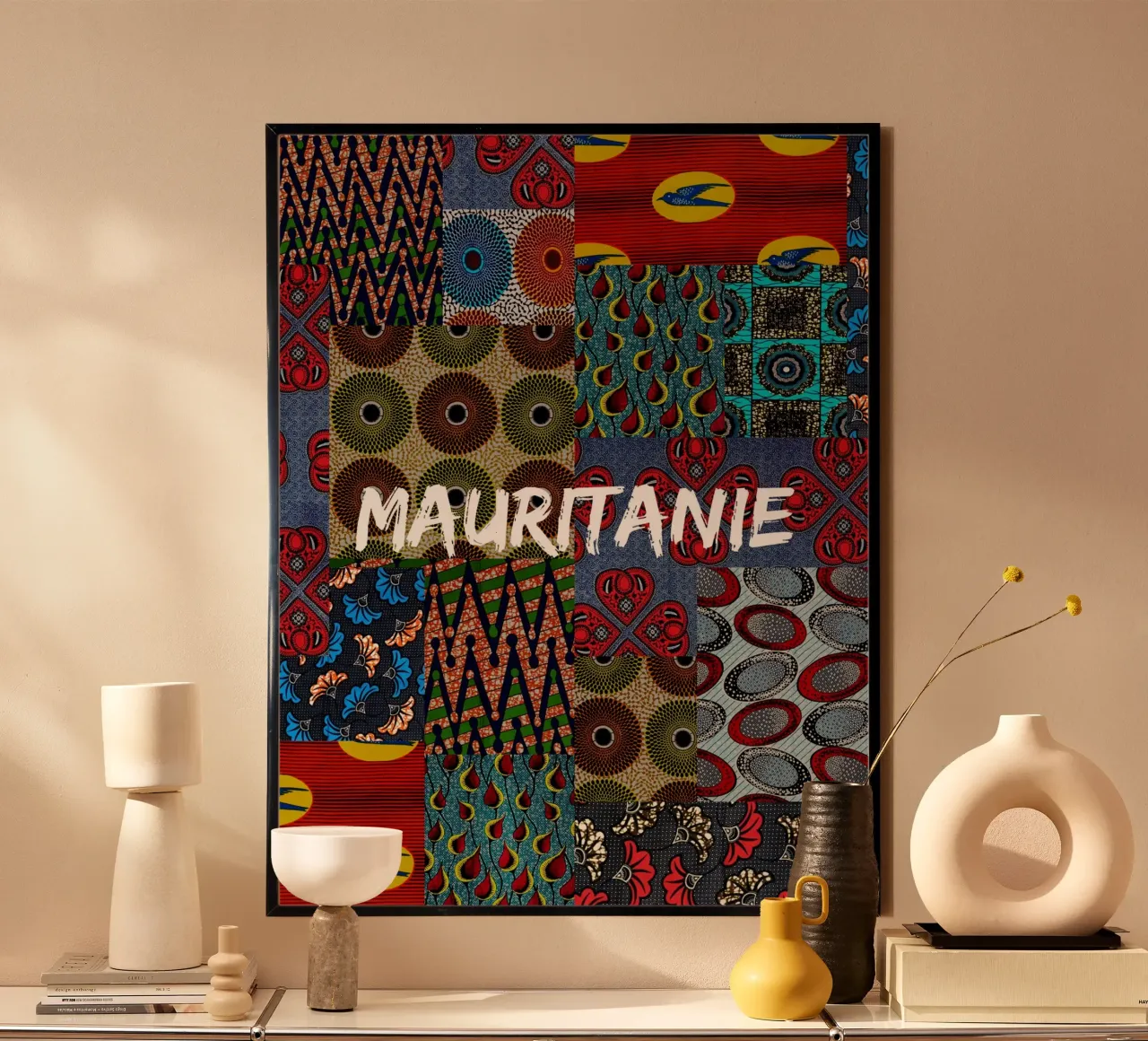Mauritanie poster da Mathudace Créas
