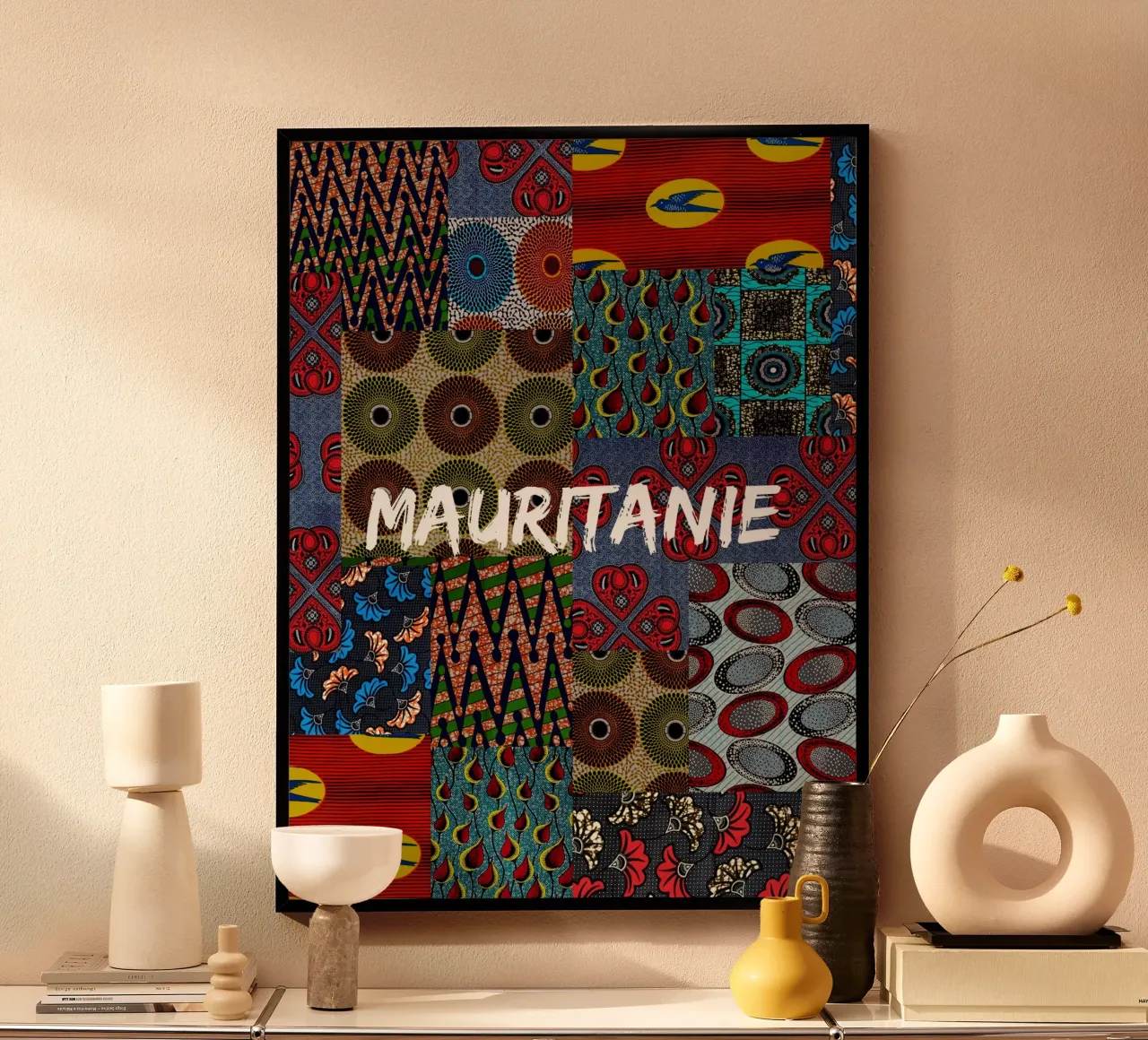 Mauritanie poster da Mathudace Créas