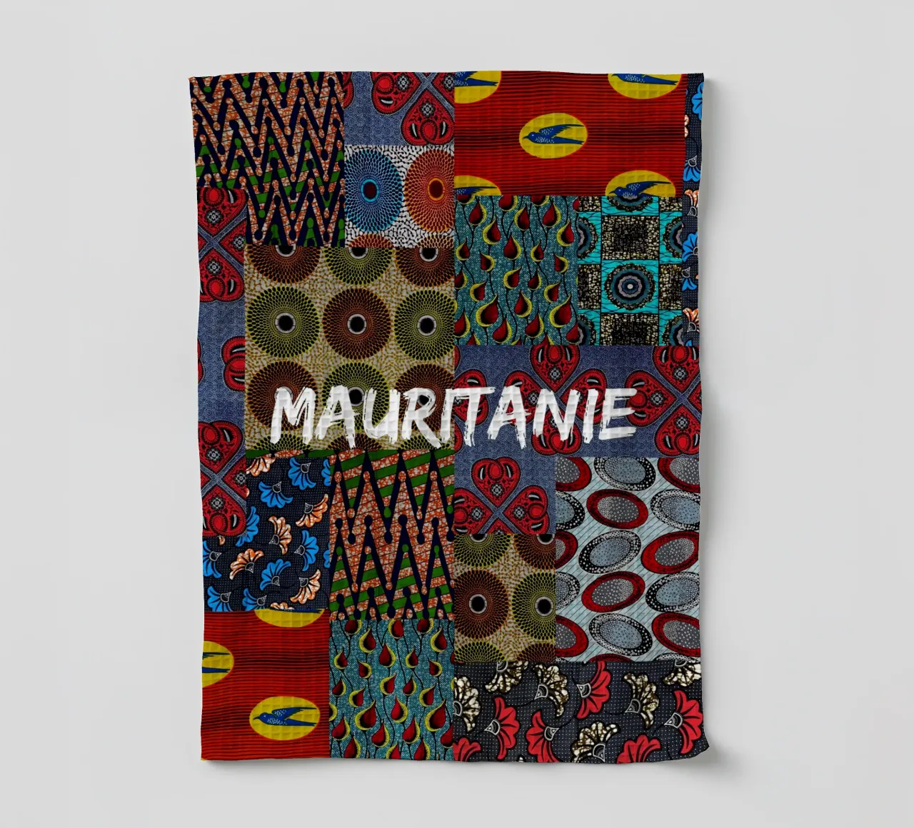 Mauritanie theedoek van Mathudace Créas