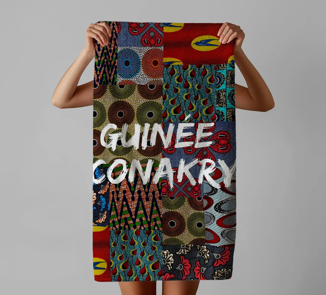 Guinée Conakry asciugamano da bagno da Mathudace Créas