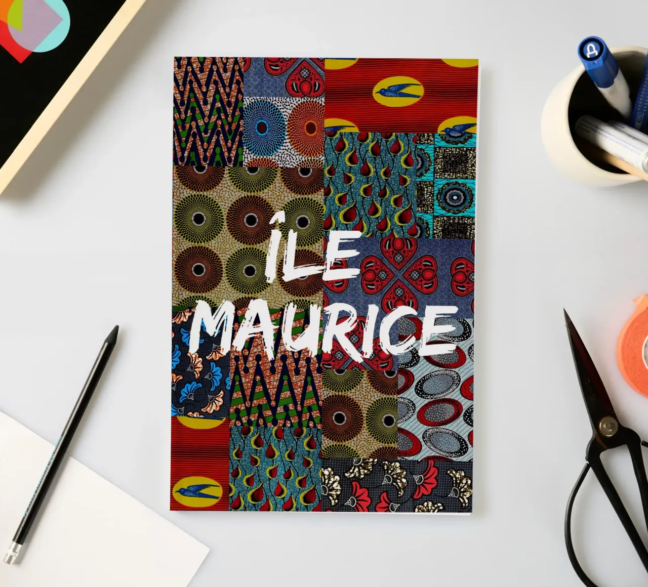 Île Maurice notebook by Mathudace Créas
