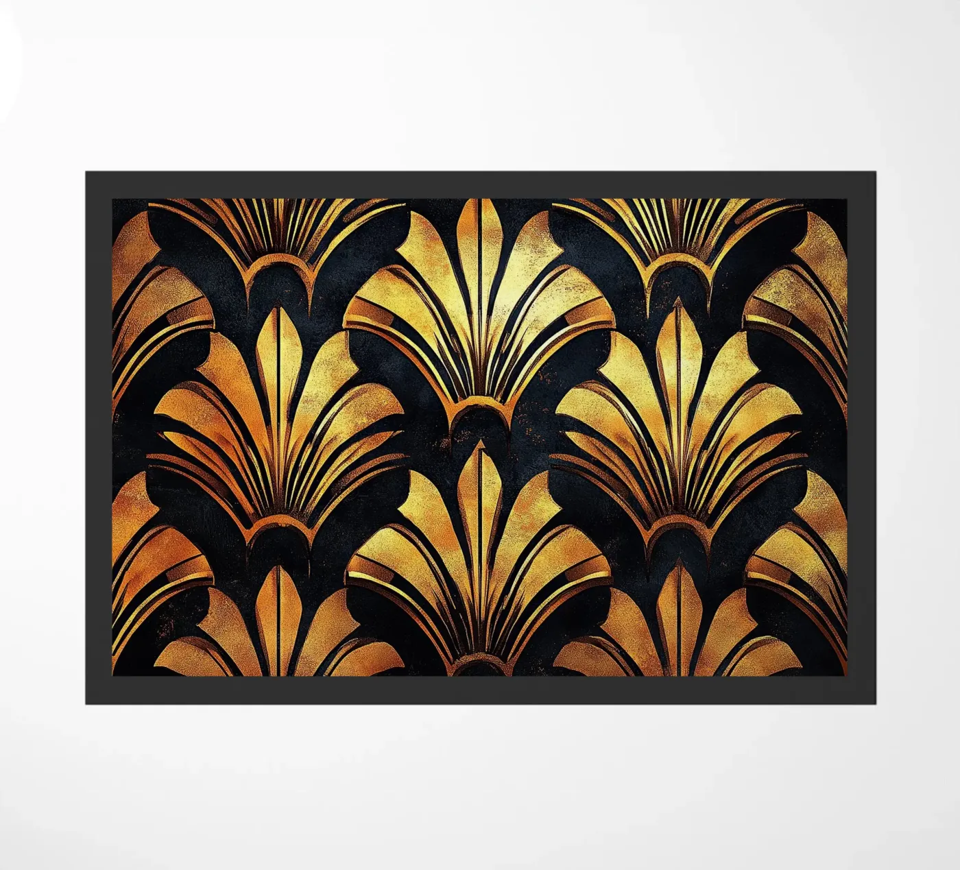 Art déco doormat by Nikis Art Studio