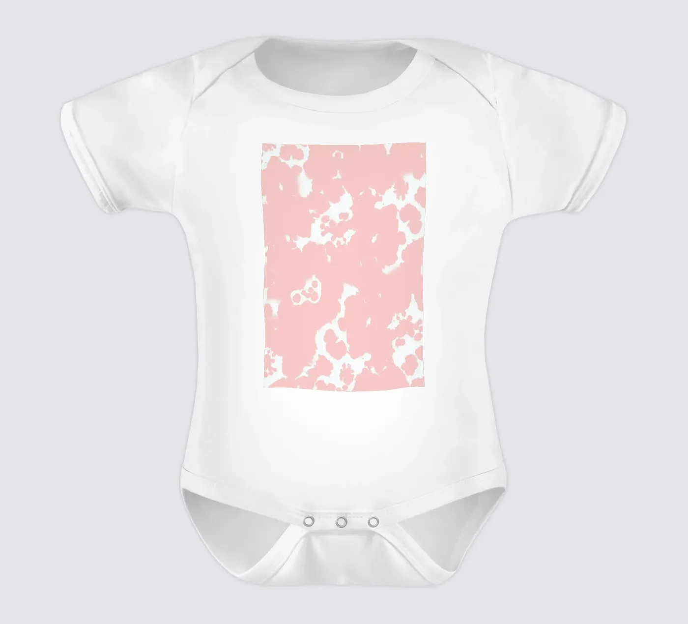 Rosequartz body neonato maniche corte da Charlotte Winter