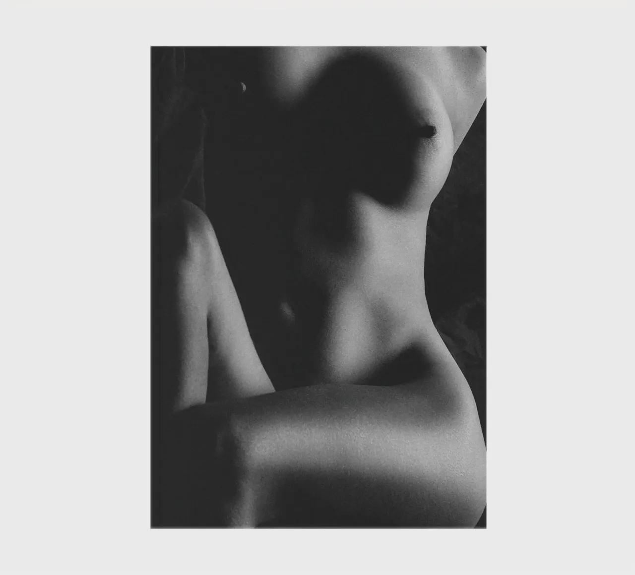 Tori Bodyscape Mono notebook by Dave Hare Photography