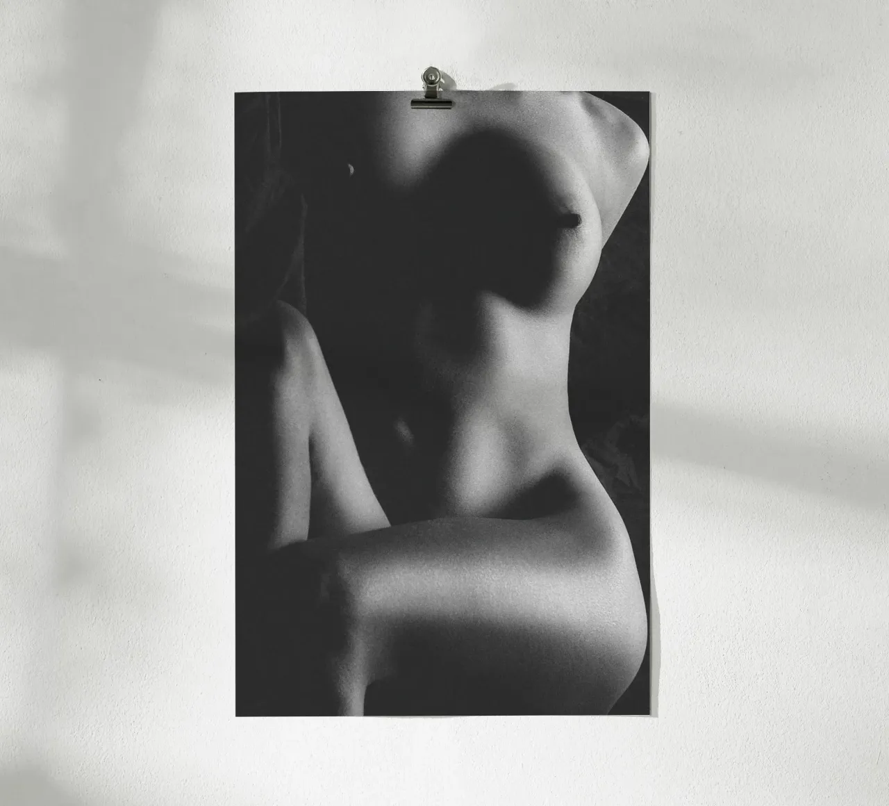 Tori Bodyscape Mono carta hahnemühle da Dave Hare Photography