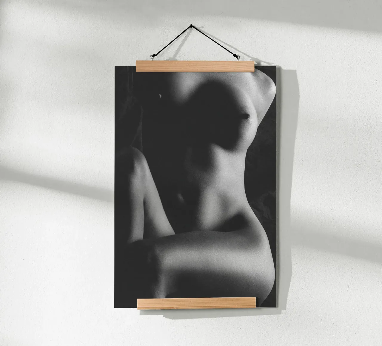 Tori Bodyscape Mono carta hahnemühle da Dave Hare Photography