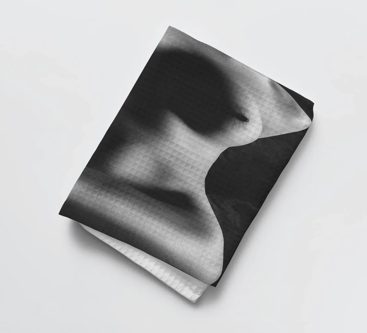 Tori Bodyscape Mono canovaccio da cucina da Dave Hare Photography