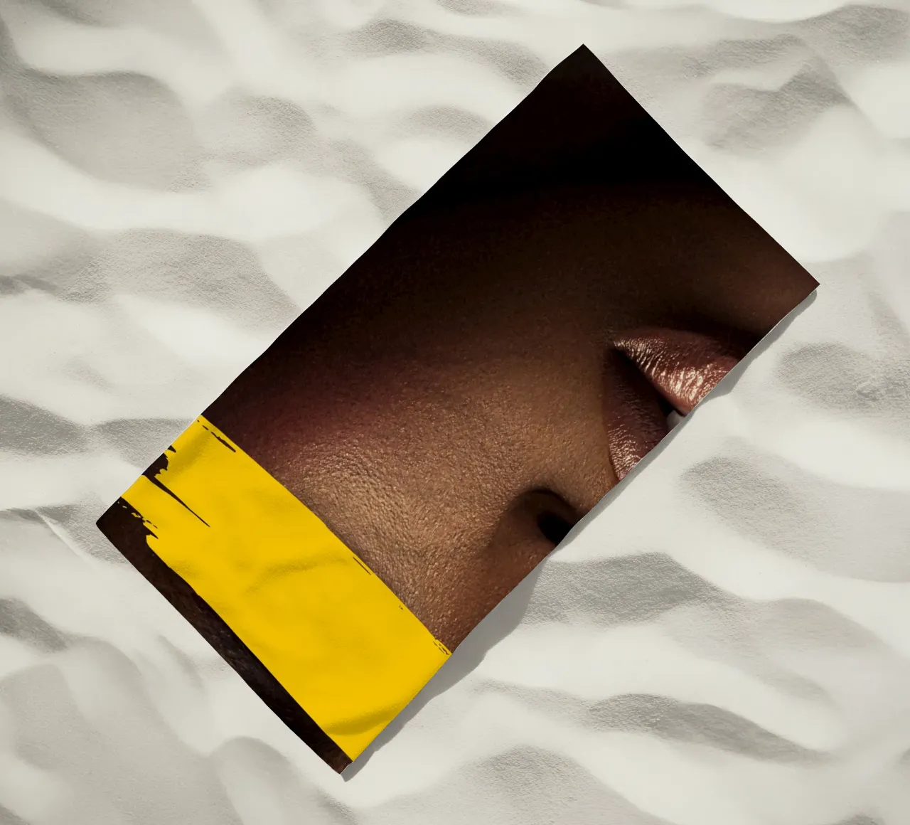 Afro Spectra telo mare da Mathudace Créas