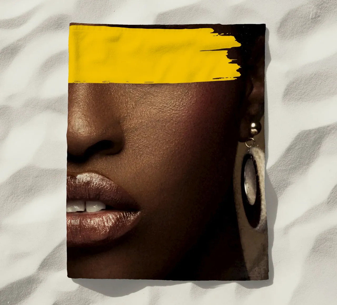 Afro Spectra telo mare da Mathudace Créas