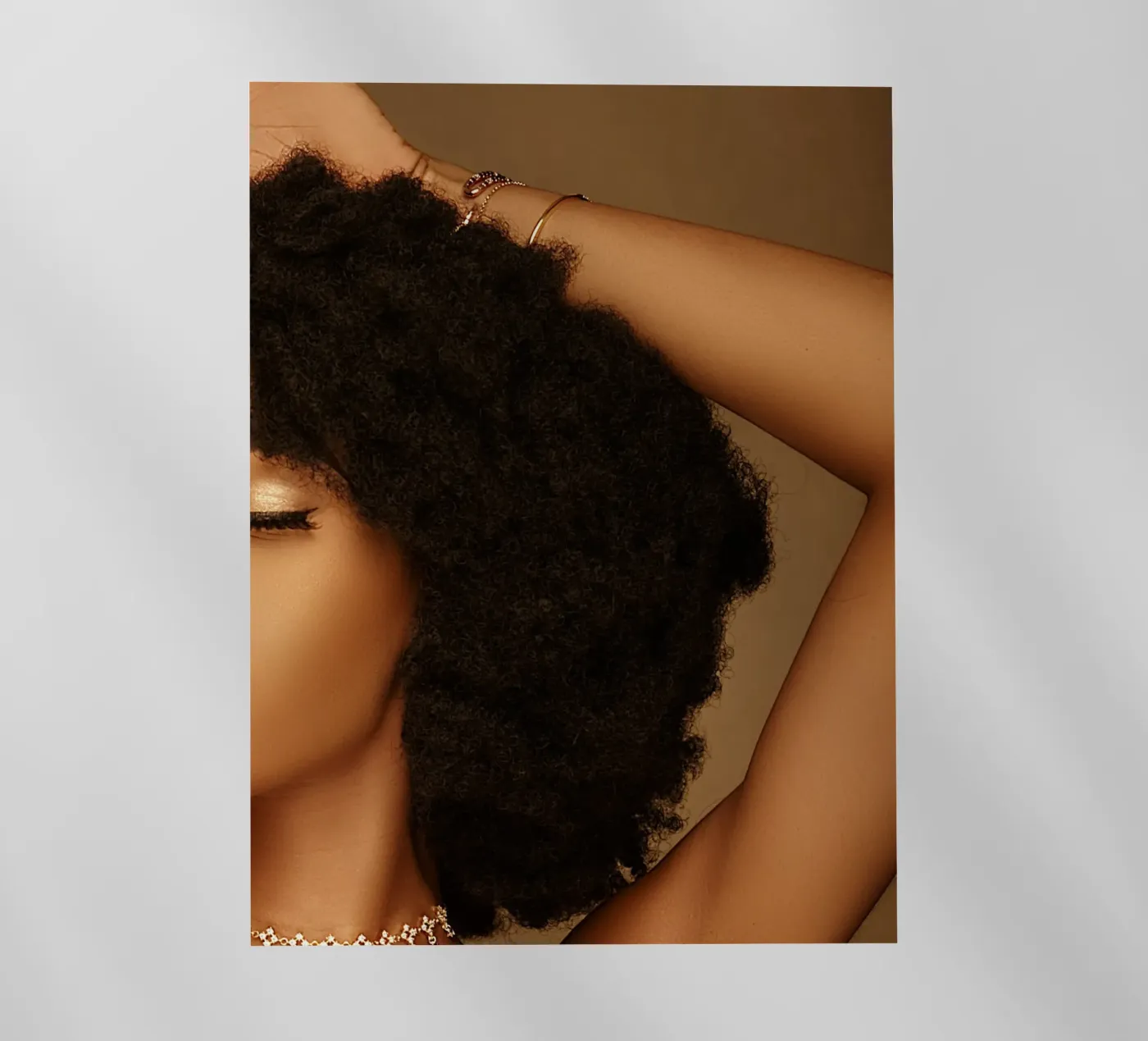 Afro Rhythmscape pellicola backlit da Mathudace Créas