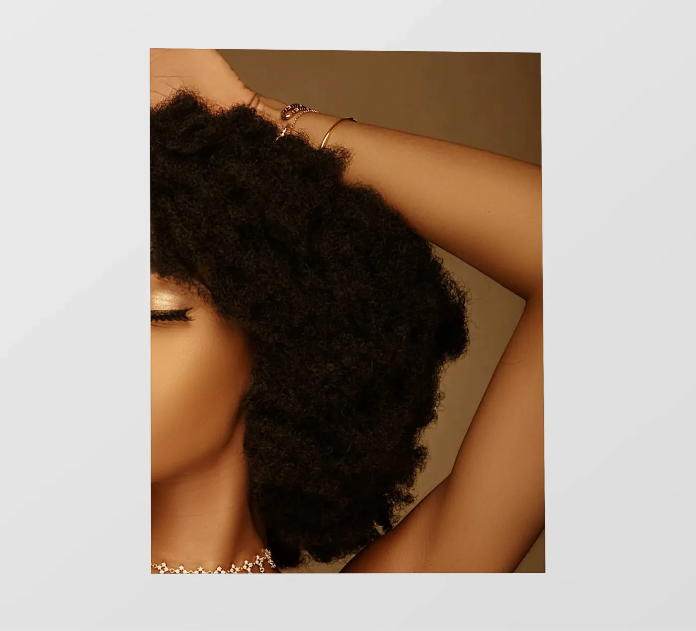 Afro Rhythmscape pellicola backlit da Mathudace Créas